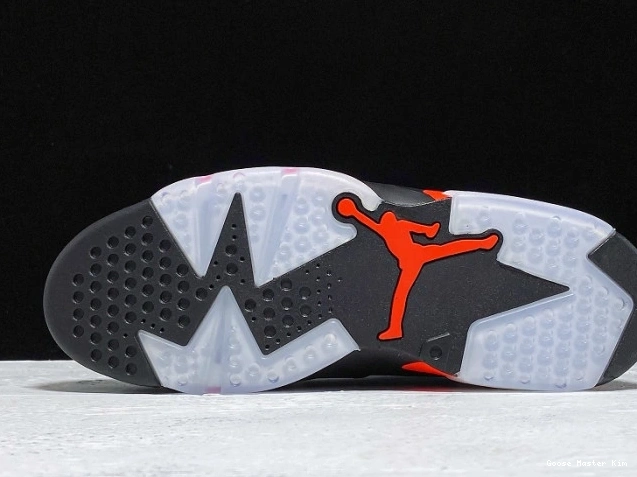 Retro Air OG 6 Infrared 384664-060 Black Jordan 0819